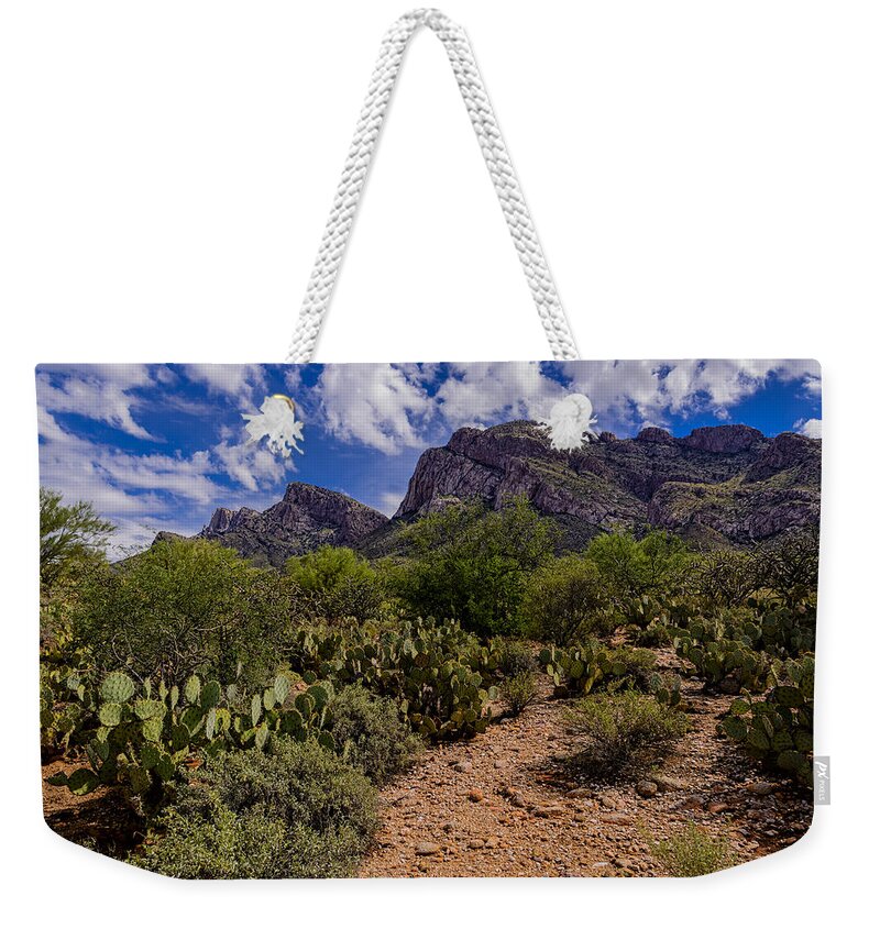 Acrylic Prints Weekender Tote Bag featuring the photograph Linda Vista No26 by Mark Myhaver
