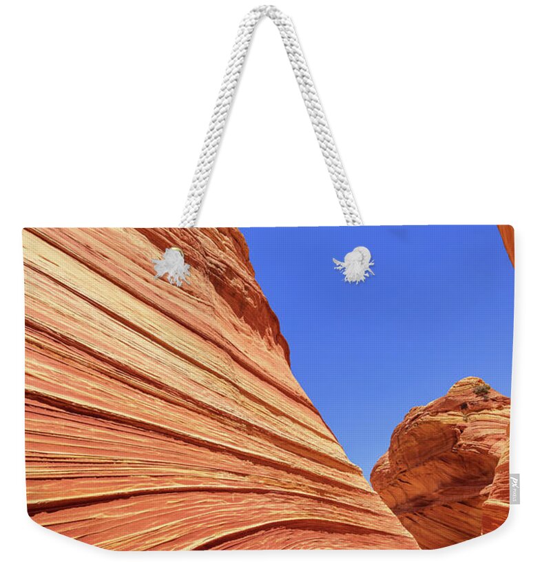 Lines Weekender Tote Bag featuring the photograph Lines by Chad Dutson