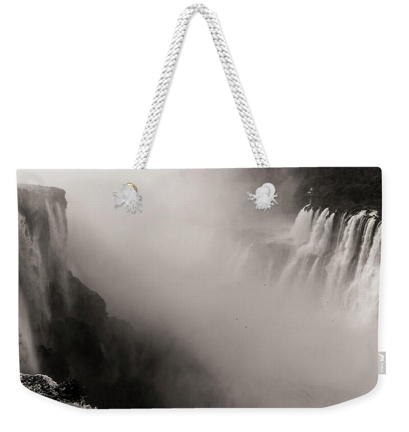 Brazil Weekender Tote Bag featuring the photograph Liquid Mordor by Alex Lapidus