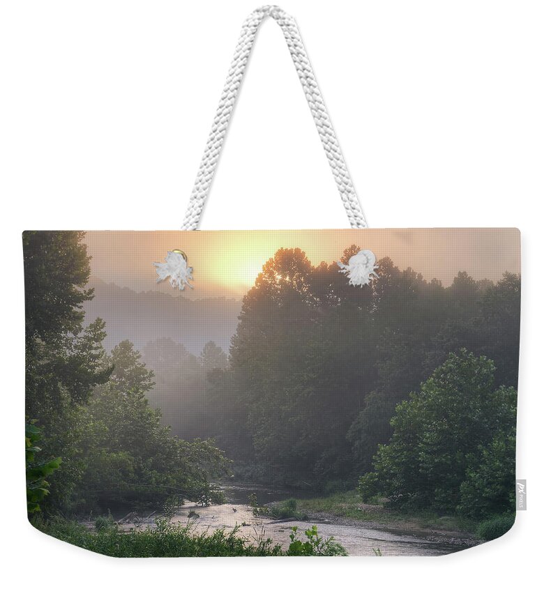 2016 Weekender Tote Bag featuring the photograph Little Piney Creek by Robert Charity