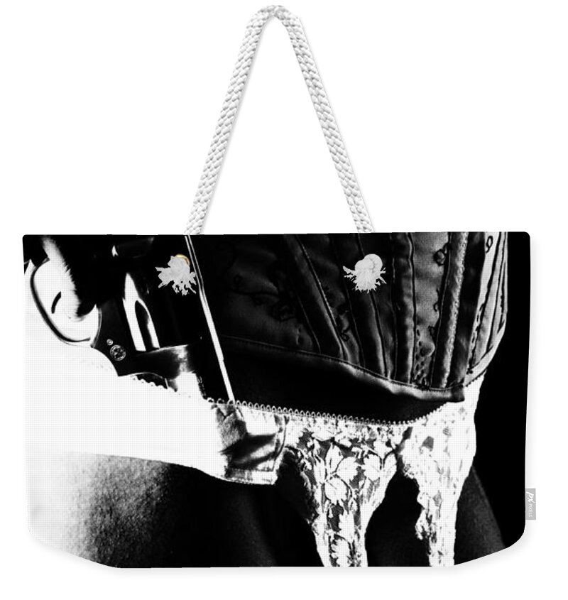 Artistic Weekender Tote Bag featuring the photograph Loaded 38 by Robert WK Clark