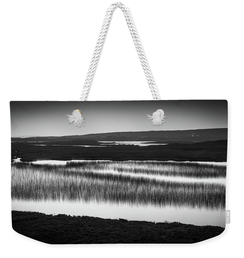 Scotland Weekender Tote Bag featuring the photograph Loch na Maracha, Isle of Harris by Peter OReilly
