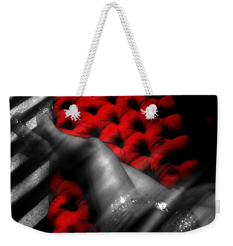 Long Weekender Tote Bag featuring the photograph Long by Trey Grantz