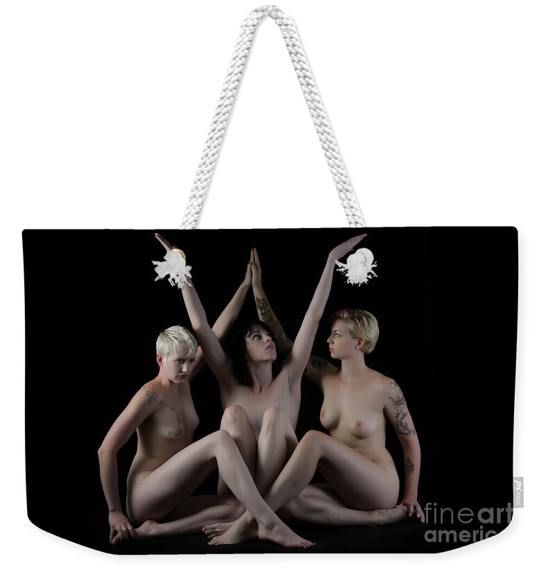 Artistic Photographs Weekender Tote Bag featuring the photograph Look cant you see by Robert WK Clark
