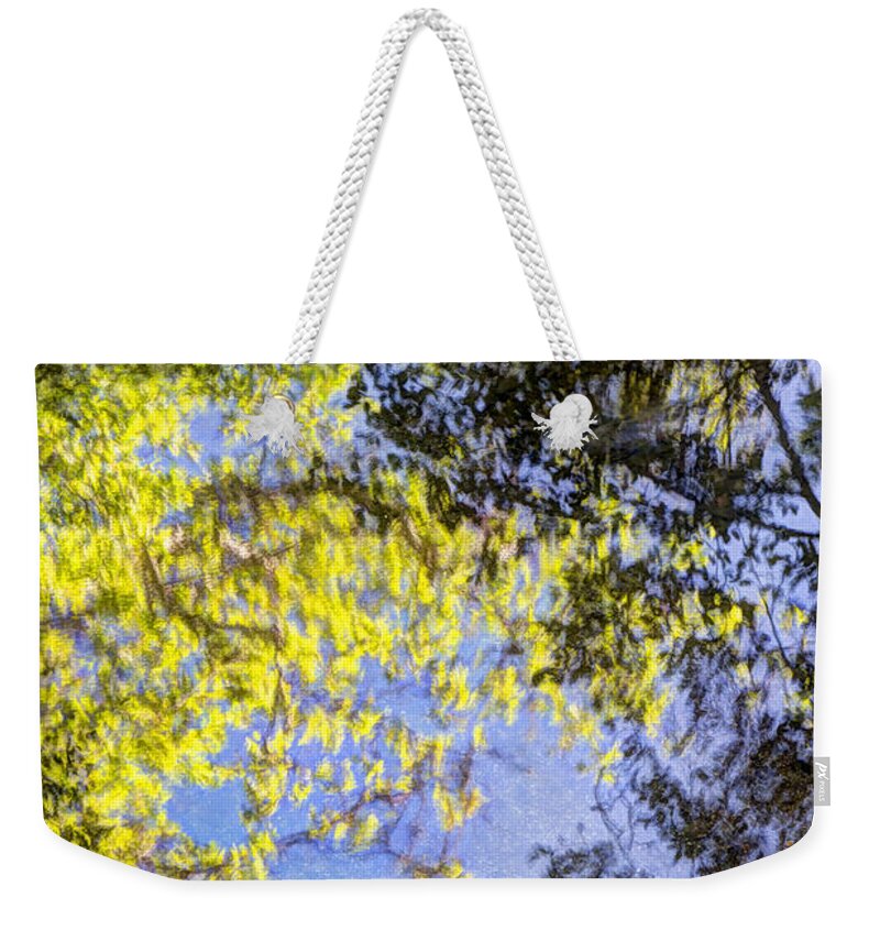  Weekender Tote Bag featuring the photograph Looking Up Or Down by Heidi Smith