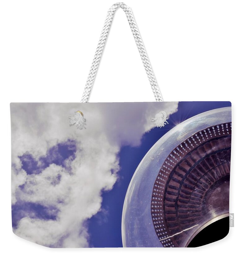 Looking Up Weekender Tote Bag featuring the photograph Looking Up by Sandy Taylor