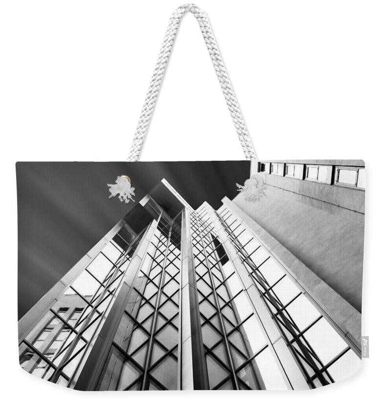 Skyscraper Weekender Tote Bag featuring the photograph Looking Up by Stefano Senise