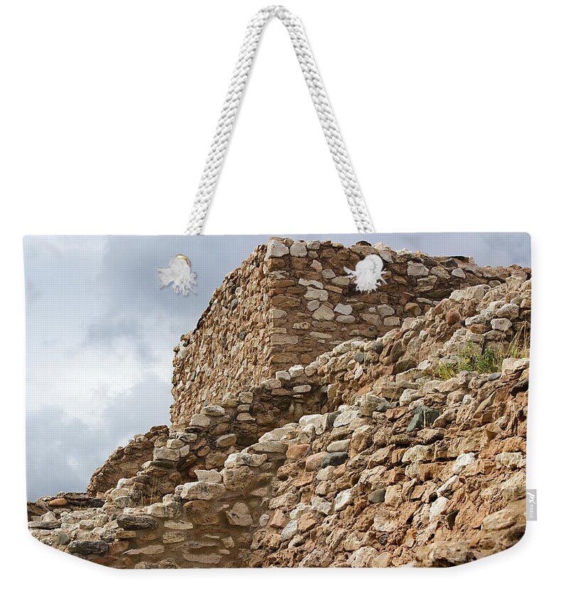 Ruins Weekender Tote Bag featuring the photograph Lost Civilization by Phyllis Denton