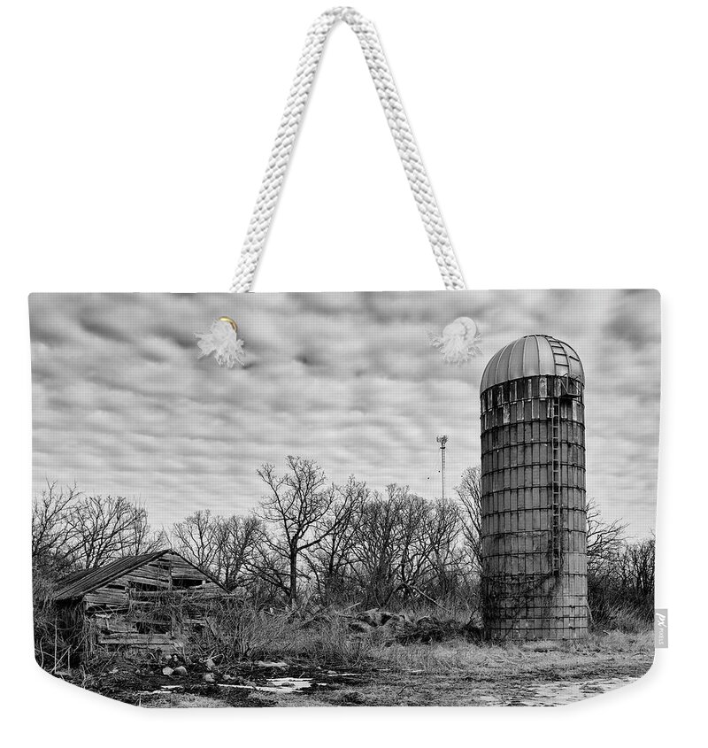 Www.cjschmit.com Weekender Tote Bag featuring the photograph Lost in Silence by CJ Schmit