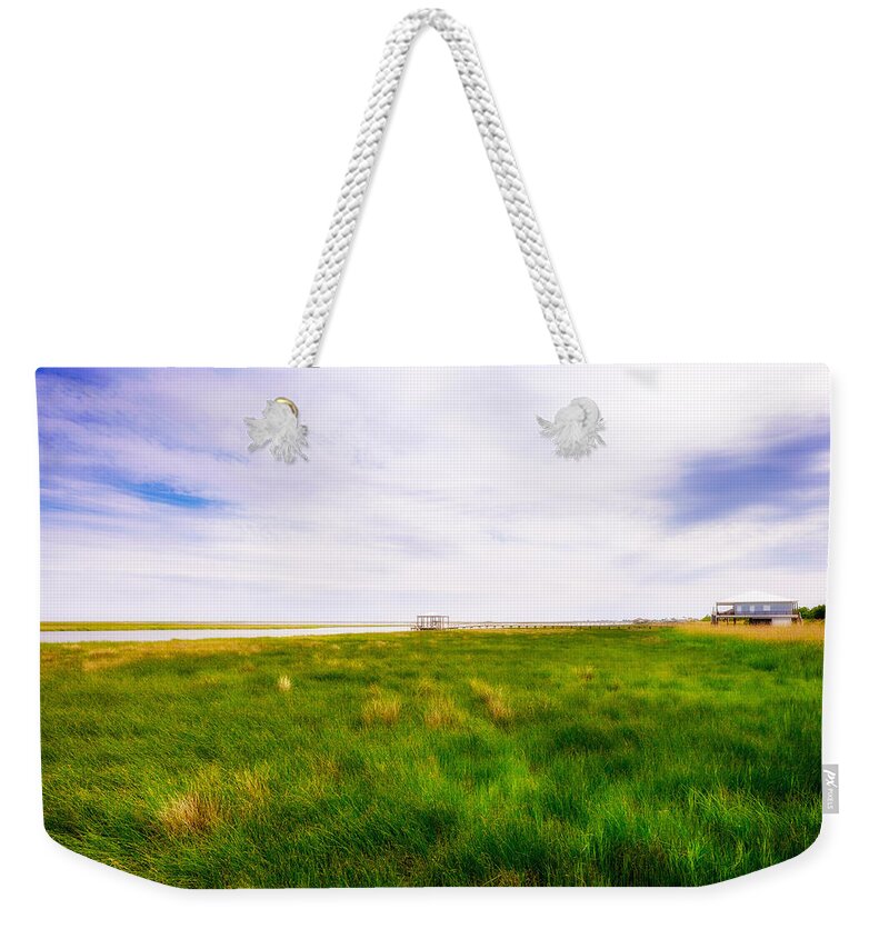 Gulf Of Mexico Weekender Tote Bag featuring the photograph Louisiana Marsh by Raul Rodriguez