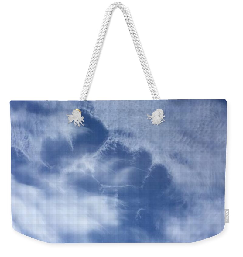 Love Is In The Air Weekender Tote Bag featuring the photograph Love is in the air by Ingrid Van Amsterdam