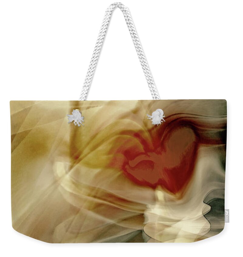 Love Art Weekender Tote Bag featuring the digital art Love by Linda Sannuti