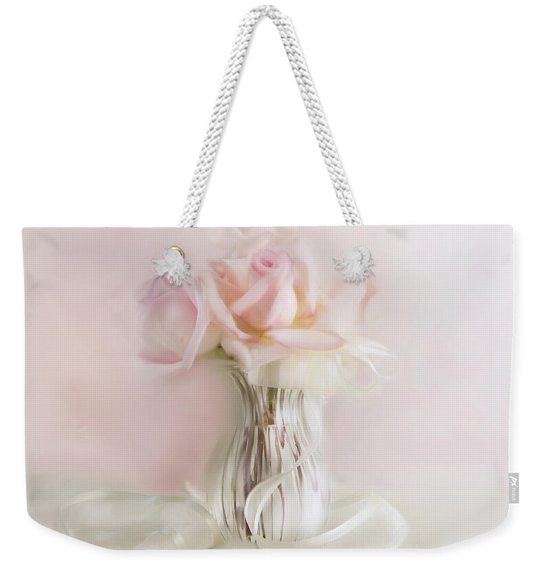 Classic Still Life Weekender Tote Bag featuring the photograph Luscious by Theresa Tahara