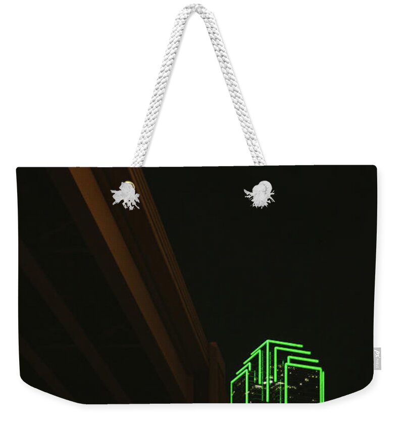 Dallas Weekender Tote Bag featuring the photograph Lux Noir by Peter Hull