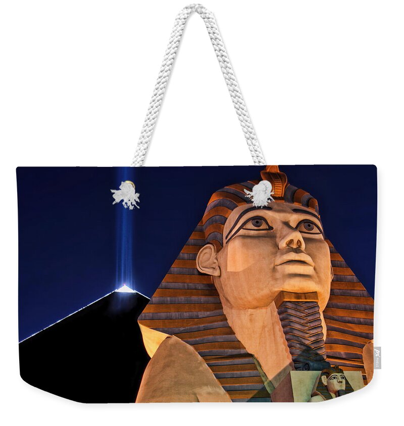 Luxor Weekender Tote Bag featuring the photograph Luxor by Tammy Espino