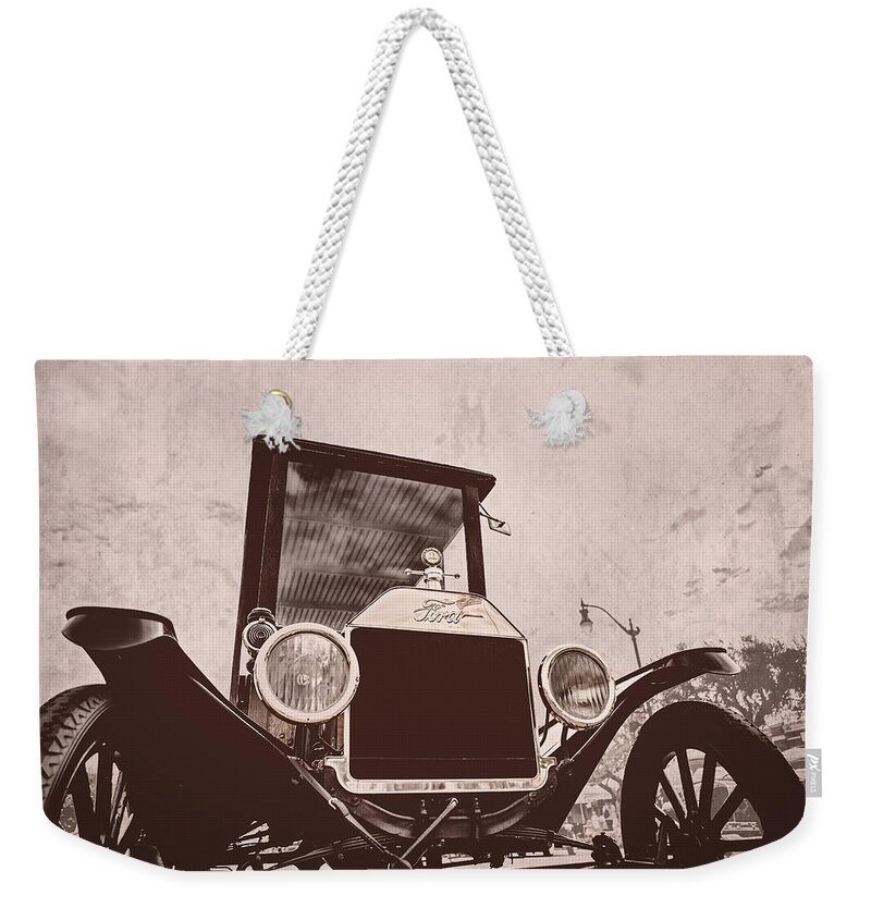 Model T Weekender Tote Bag featuring the photograph Made In USA by Caitlyn Grasso