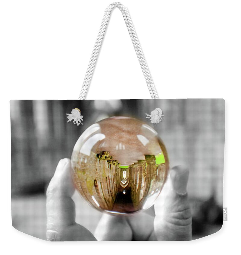 Tintern Abbey Weekender Tote Bag featuring the photograph Magic Capture by Greg Fortier