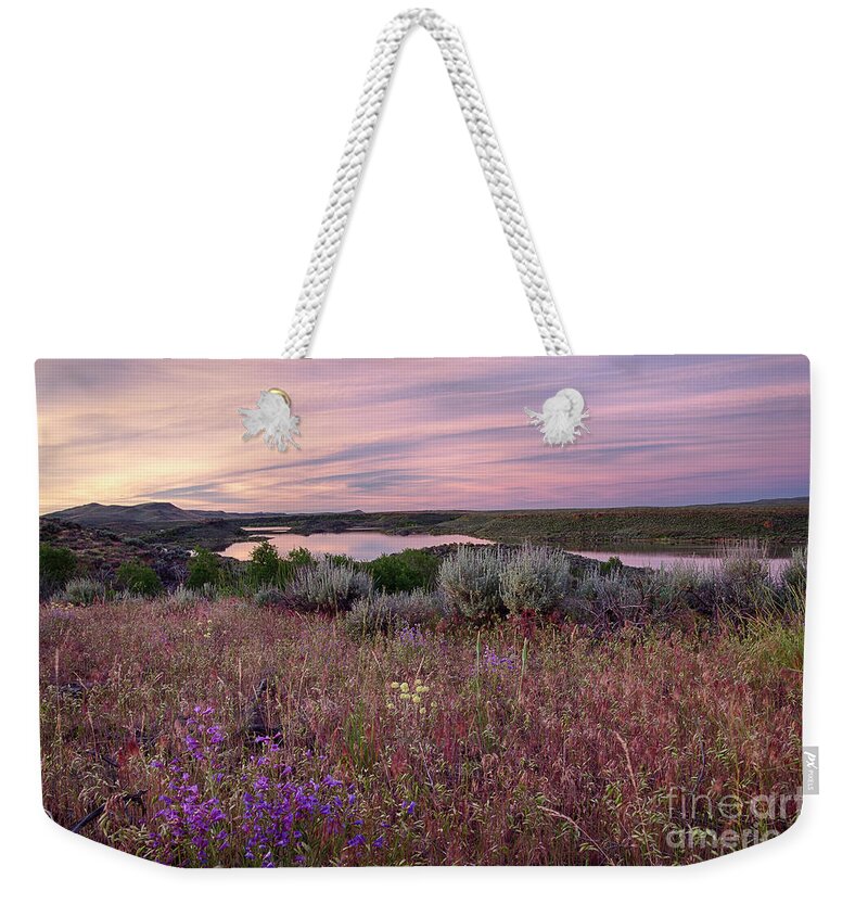 Fairfield Weekender Tote Bag featuring the photograph Magic Dawn by Idaho Scenic Images Linda Lantzy