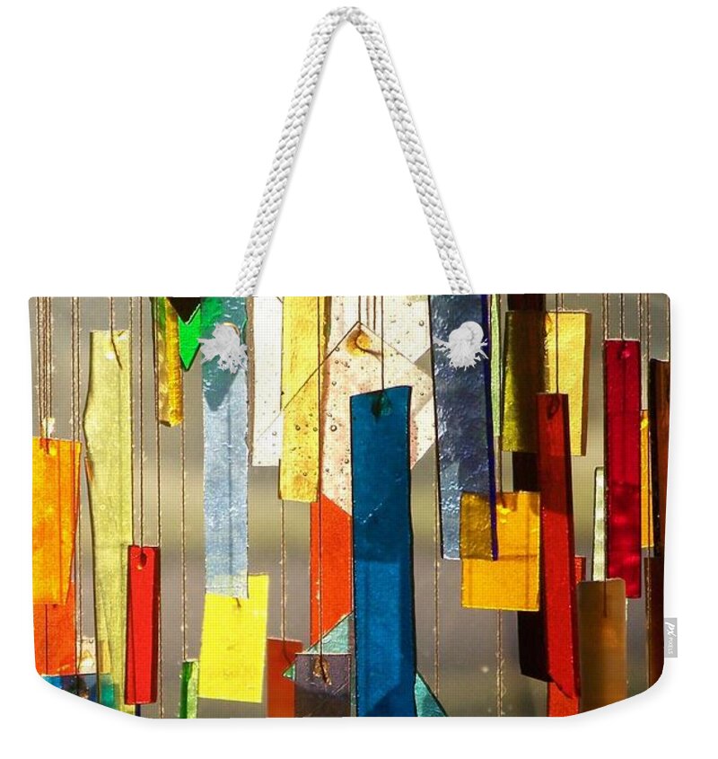 Glass Weekender Tote Bag featuring the photograph Magical Music by Jackie Mueller-Jones