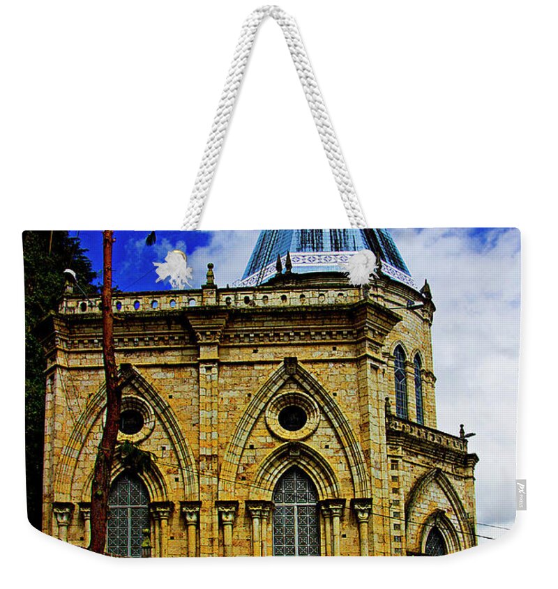 Church Weekender Tote Bag featuring the photograph Magnificent Church Of Biblian by Al Bourassa