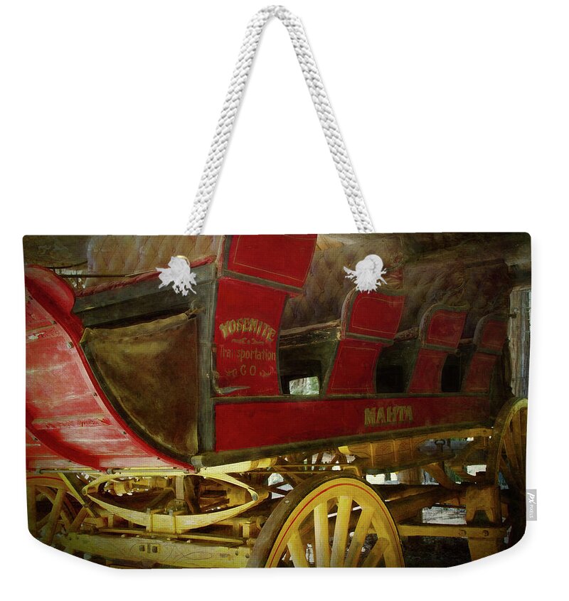 Mariposa Grove Weekender Tote Bag featuring the photograph Mahta by Lana Trussell