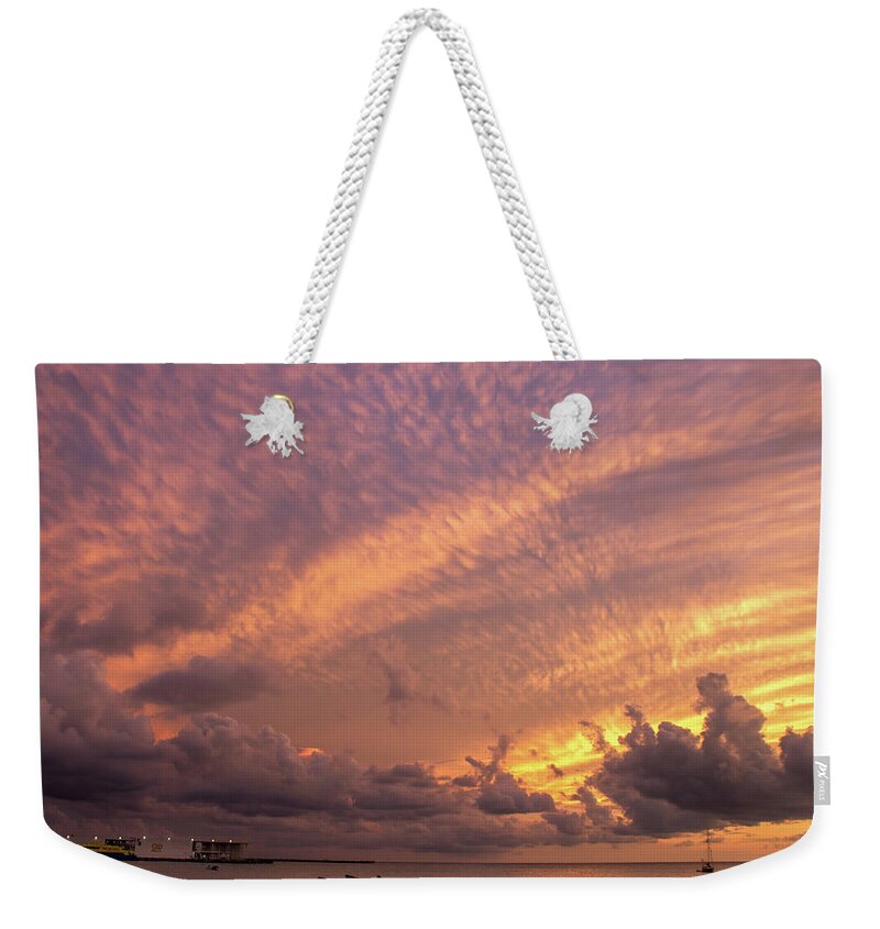 Sky Weekender Tote Bag featuring the photograph Majestic by Fred Boehm