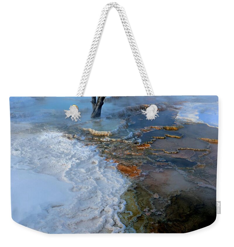 Boiling Weekender Tote Bag featuring the photograph Mammoth by David Andersen