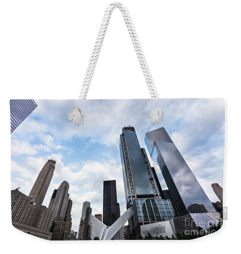 America Weekender Tote Bag featuring the photograph Manhattan in New York City by Didier Marti