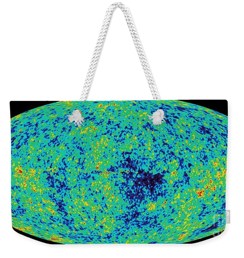 Age Weekender Tote Bag featuring the photograph Map Microwave Background by NASA Science Source