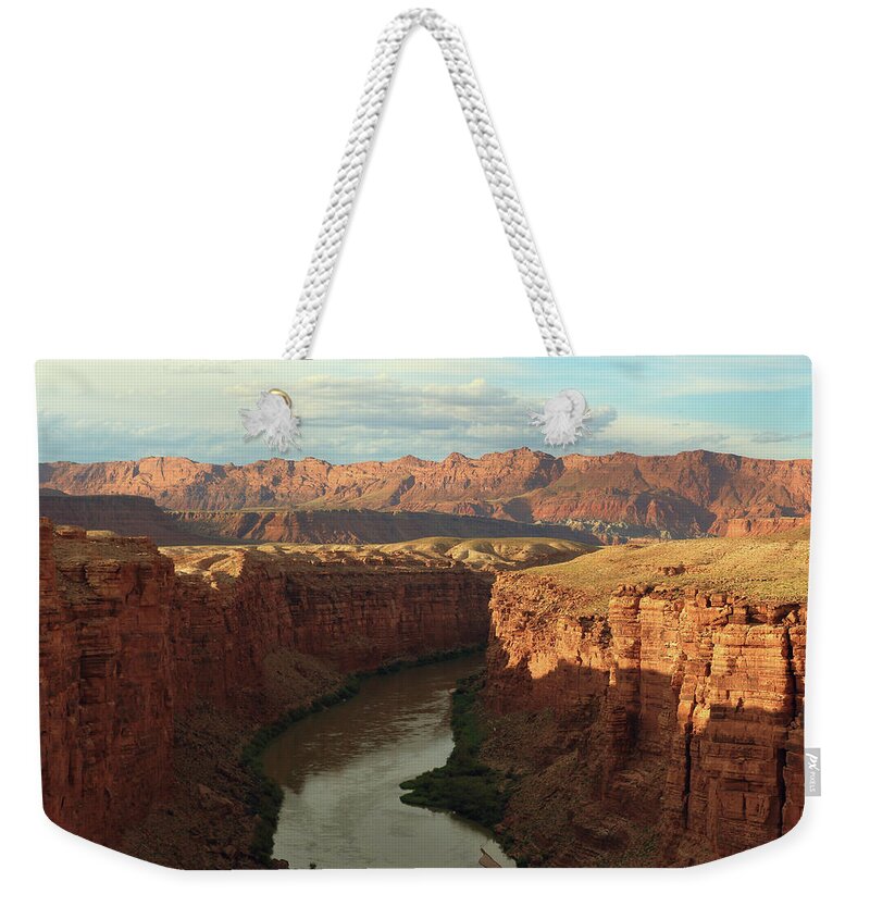 Marble Canyon Weekender Tote Bag featuring the photograph Marble Canyon by David Diaz