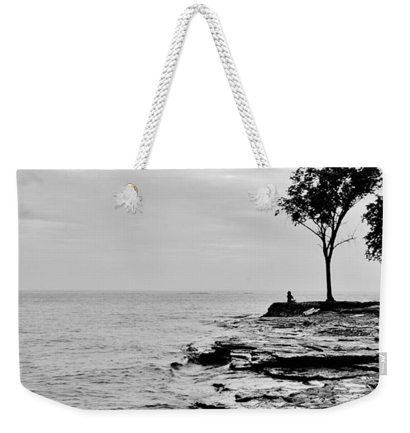 Zen Weekender Tote Bag featuring the photograph Marblehead Zen by Daniel Thompson