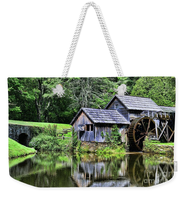 Paul Ward Weekender Tote Bag featuring the photograph Marby Mill 3 by Paul Ward
