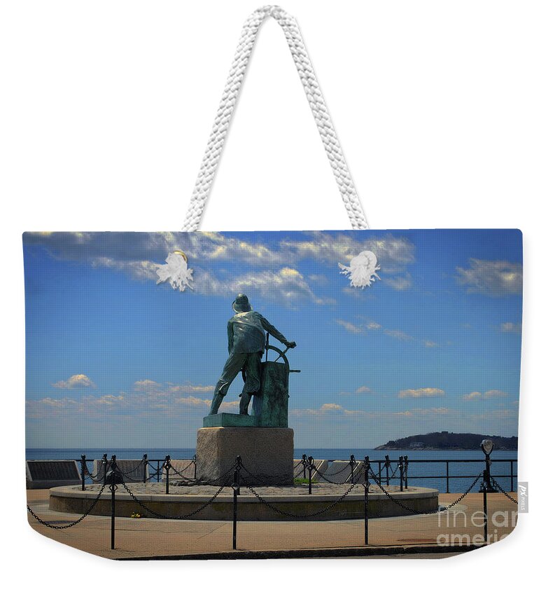 Maritime Weekender Tote Bag featuring the photograph Maritime Tribute by Skip Willits