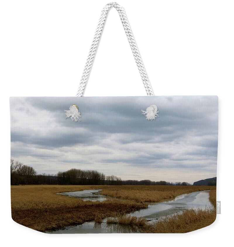 Marsh Weekender Tote Bag featuring the photograph Marsh Day by Azthet Photography