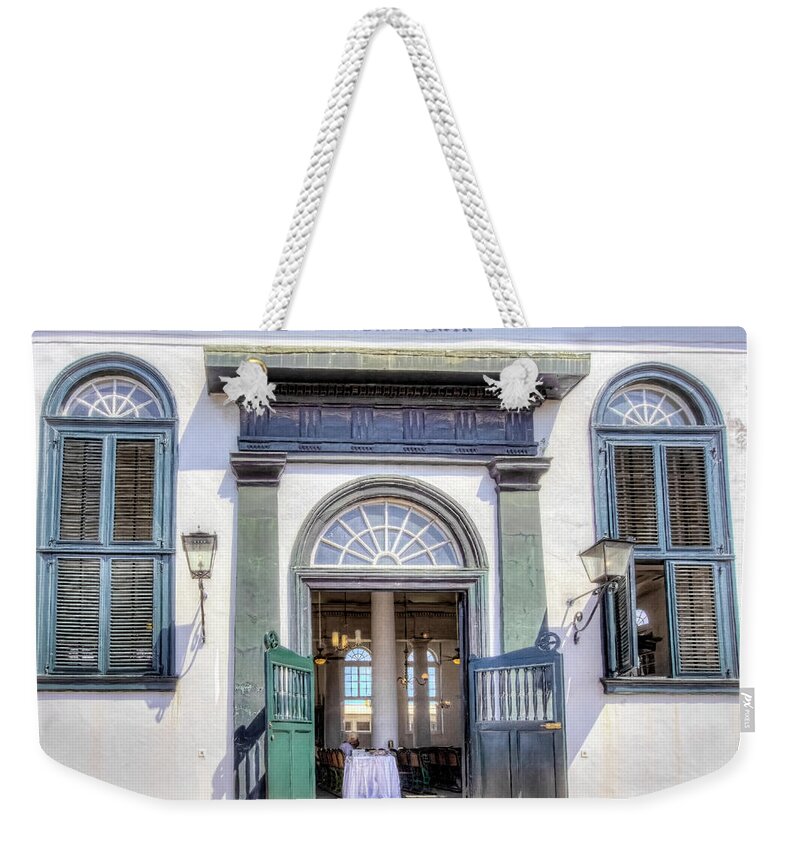 Church Weekender Tote Bag featuring the photograph Martin Luther Church Suriname by Nadia Sanowar