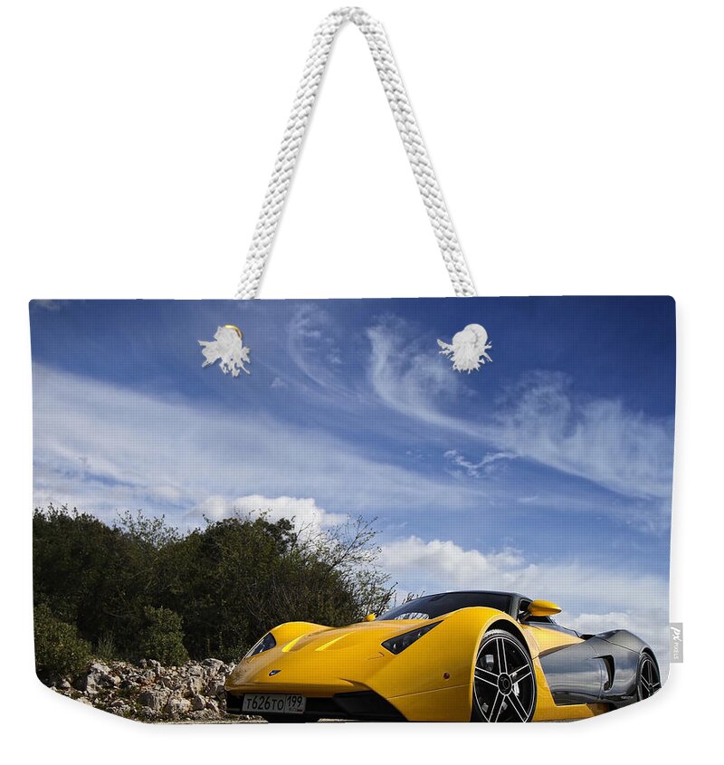 Marussia Weekender Tote Bag featuring the photograph Marussia by Jackie Russo