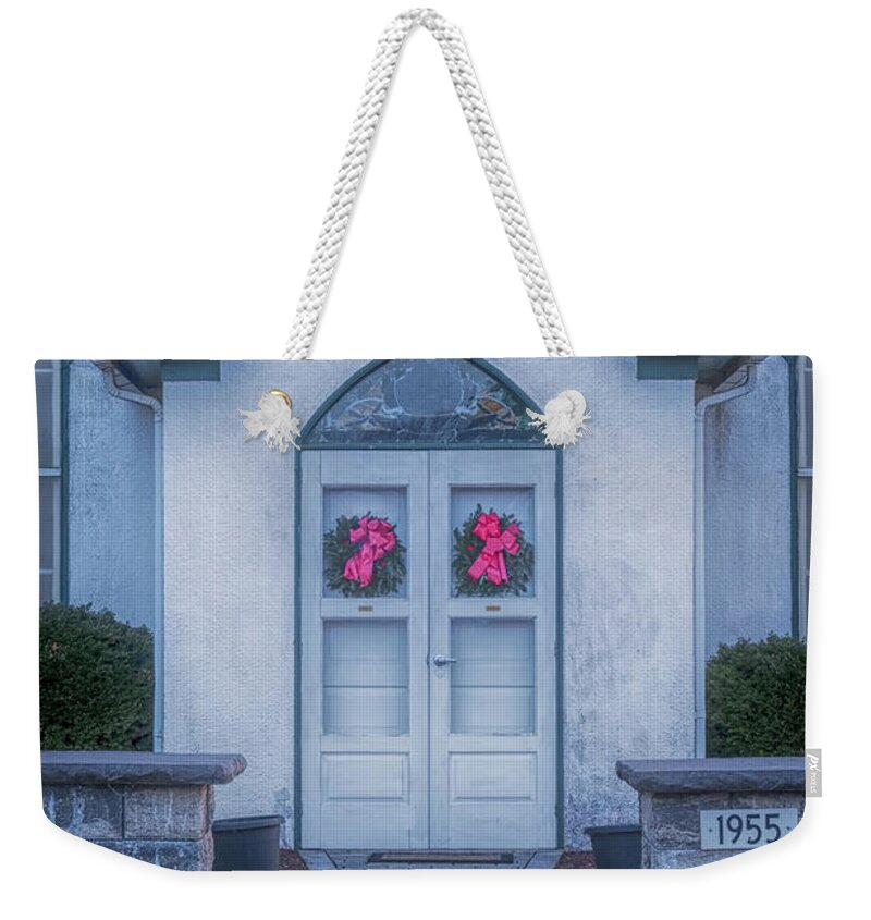 Berryville Virginia Weekender Tote Bag featuring the photograph Marvin Chapel by Tom Singleton