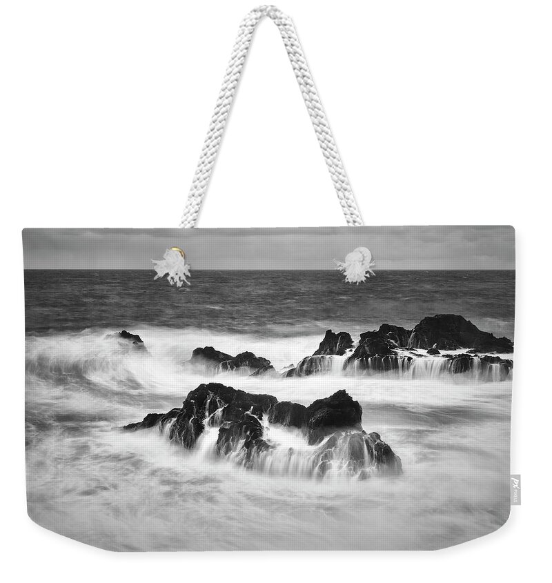 Jon Evan Glaser Weekender Tote Bag featuring the photograph Maui in Turmoil by Jon Glaser