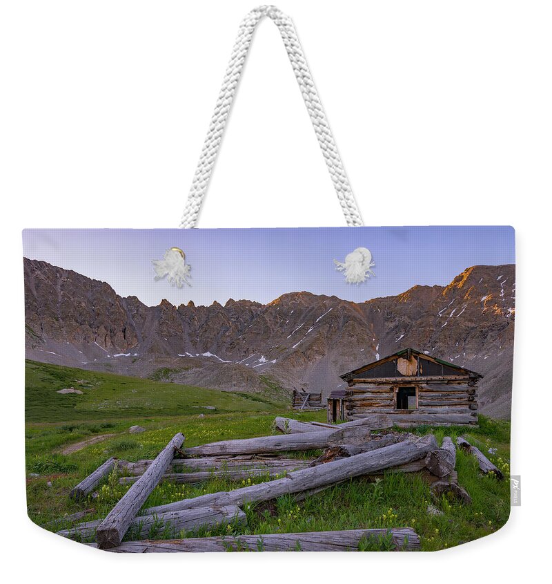 Colorado Weekender Tote Bag featuring the photograph Mayflower Homestead by Darren White