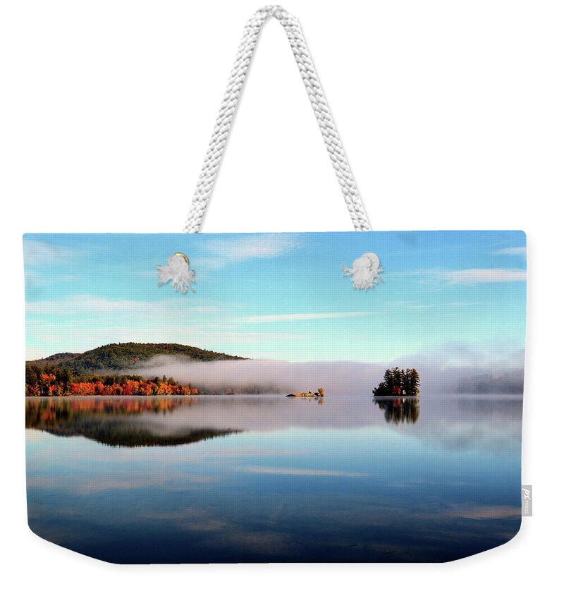 North Pond Weekender Tote Bag featuring the photograph Meditation by Colleen Phaedra