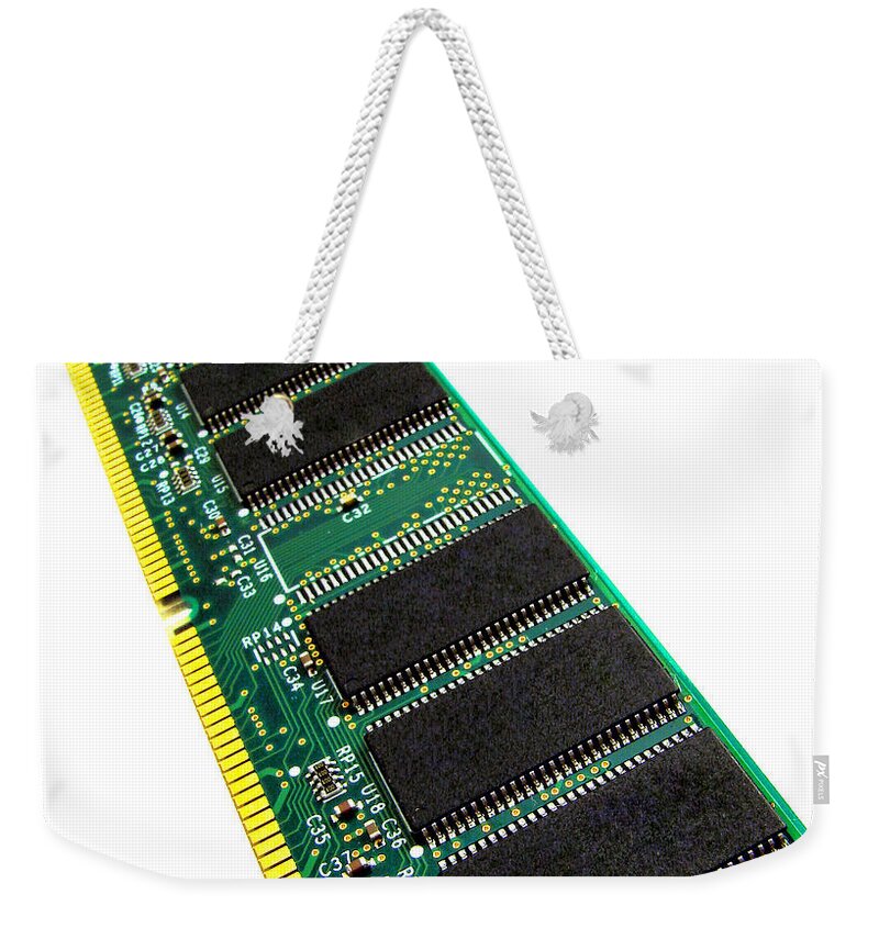 Desktop Weekender Tote Bag featuring the photograph Memory by Olivier Le Queinec