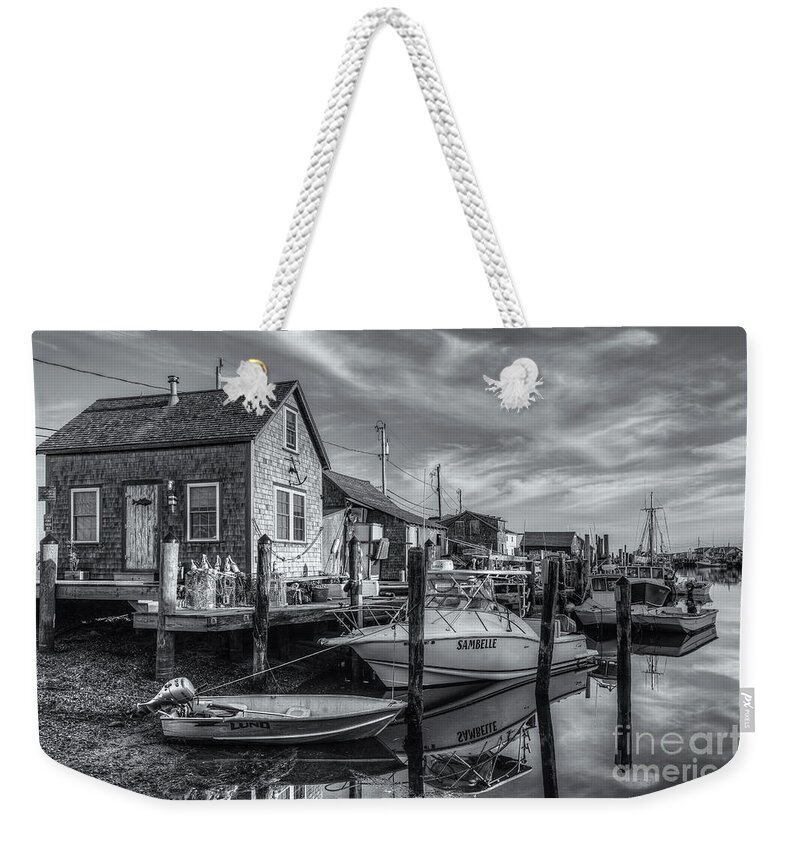 Clarence Holmes Weekender Tote Bag featuring the photograph Menemsha Basin Early Light II by Clarence Holmes
