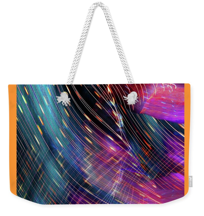 Texture Weekender Tote Bag featuring the photograph Menmarr by Priscilla Batzell Expressionist Art Studio Gallery