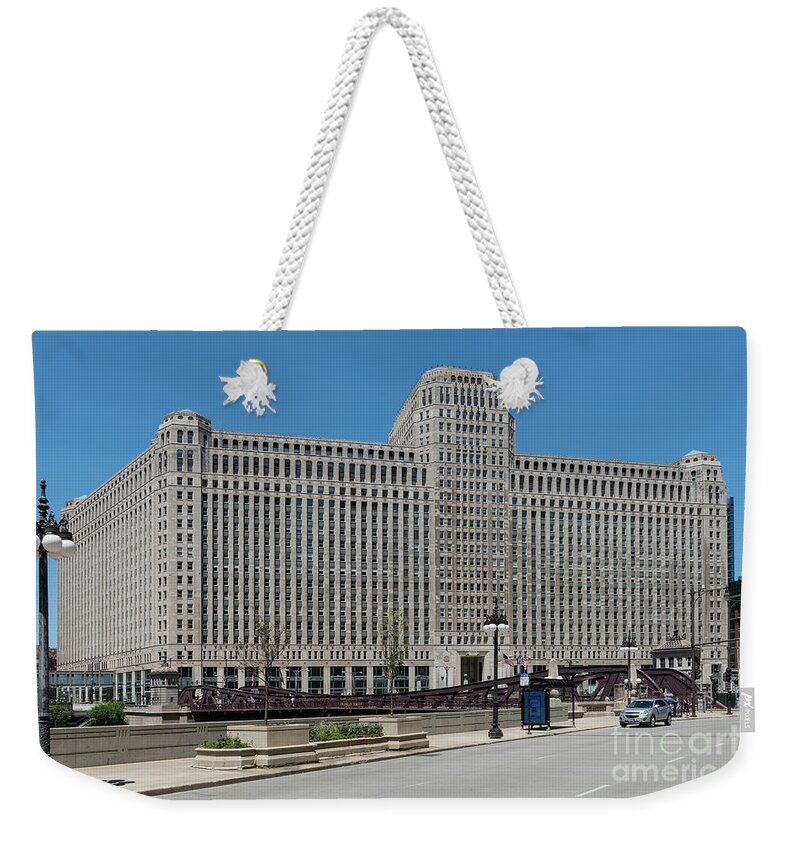 Art Weekender Tote Bag featuring the photograph Merchandise Mart by David Levin