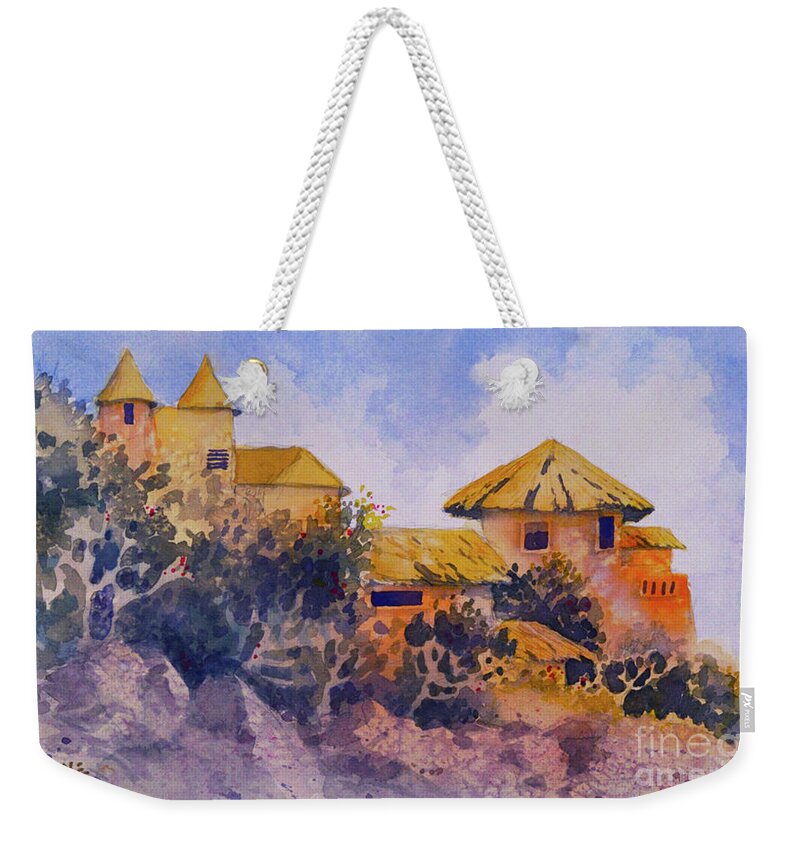 Mexico Sketch Weekender Tote Bag featuring the painting Mexico Sketch by Teresa Ascone