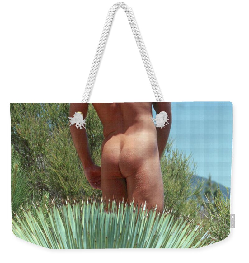 Male Weekender Tote Bag featuring the photograph Mike L. 20 by Andy Shomock