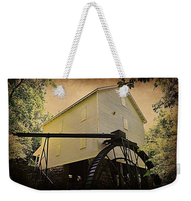  Weekender Tote Bag featuring the photograph Mill Springs GristMill, Monticello, KentuckY by Stacie Siemsen