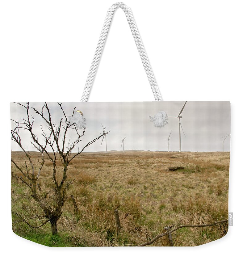Miller's Moss Weekender Tote Bag featuring the photograph Miller's moss. by Elena Perelman