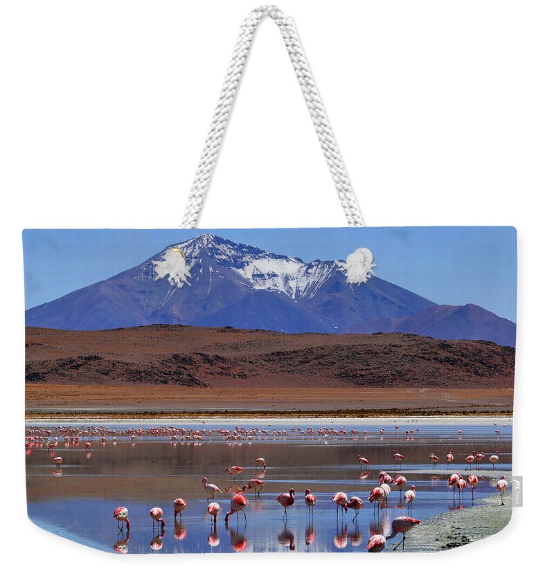 Mirage Weekender Tote Bag featuring the photograph Mirage by Skip Hunt