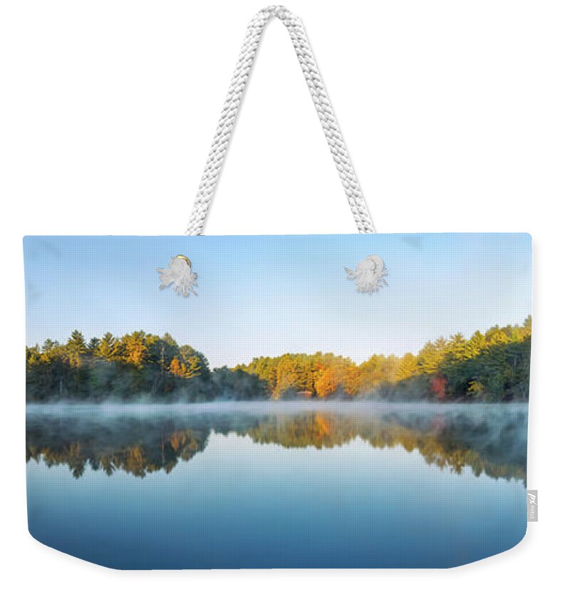 Mirror Lake State Park Weekender Tote Bag featuring the photograph Mirror Lake by Scott Norris